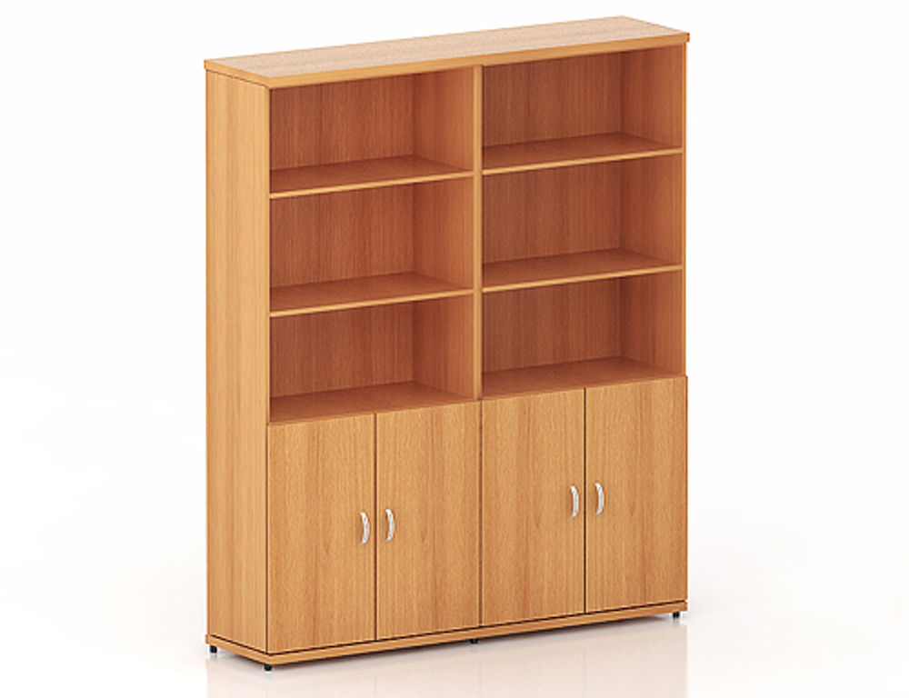 Шкаф для документов двойной открытый ЭТАЛОН