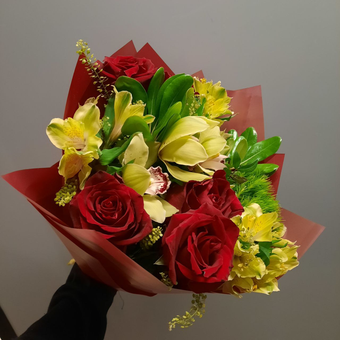 Букет "Калейдоскоп цветов"