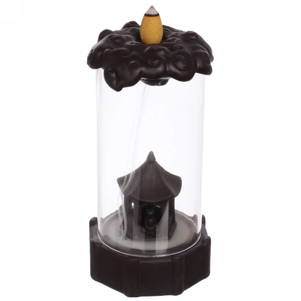 Подставка под стелющиеся благовония «Храм» 9*9*18см