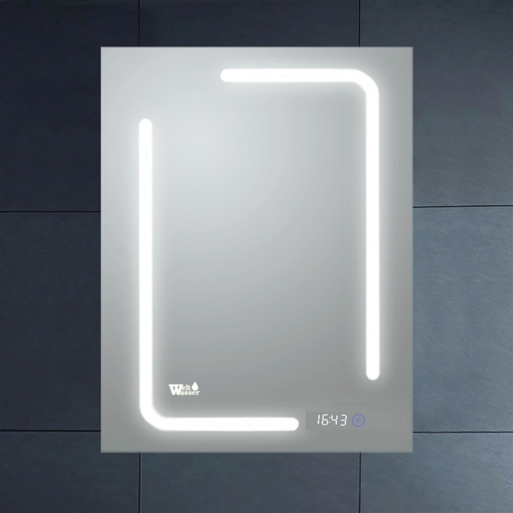 Зеркало WeltWasser Marc 60x80 с подсветкой 10000000965 Хром