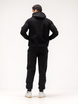 Костюм мужской спортивный теплый. Черный