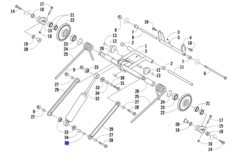 Втулка подвески Arctic Cat 3604-109