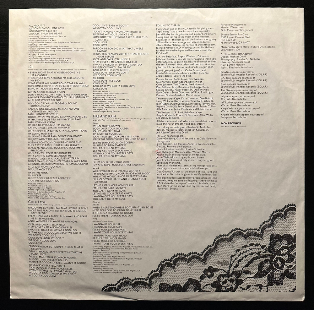 Sheena Easton - The Lover In Me (Германия 1988г.)