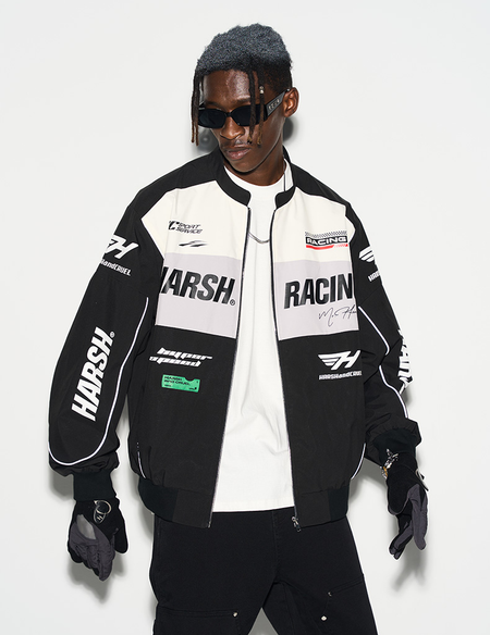 Куртка HARSHandCRUEL "Racing" Nylon Jacket