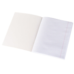 Тетрадь 48л., А5, клетка, Alingar "Positive girls", скрепка, мелованный картон (стандарт), блок офсет, 4 дизайна в пленке т/у