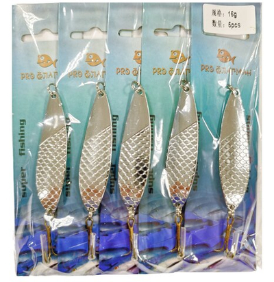 Набор блесен 16 гр 5 штук