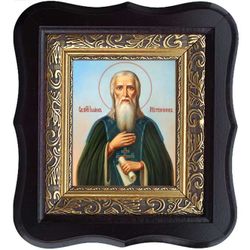 Иоанн Лествичник преподобный. Икона на холсте.