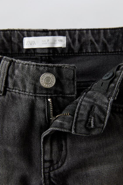 ZARA ДЖИНСЫ ORIGINAL FIT, ЧЕРНЫЙ