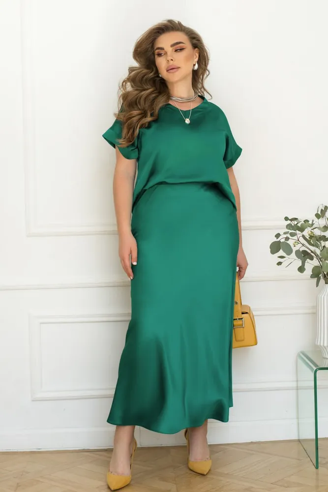 Юбка атлас УК-2508-5 Fabrika