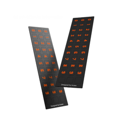 Автовизитка складная Xiaomi Bcase Tita Silver, Парковочная карта, Табличка с номером телефона автомобильная для парковки