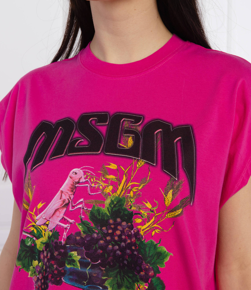 платье MSGM - фуксия(3042MDA172 217498)