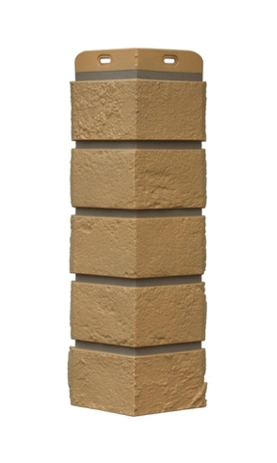 Угол фасадной панели Кирпич состаренный дизайн плюс, Гранд Лайн