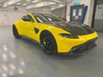 Карбоновая губа с решеткой радиатора для ASTON MARTIN VANTAGE Астон Мартин Аэродинамический обвес