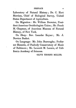 The First Book of Birds | Miller Olive Thorne