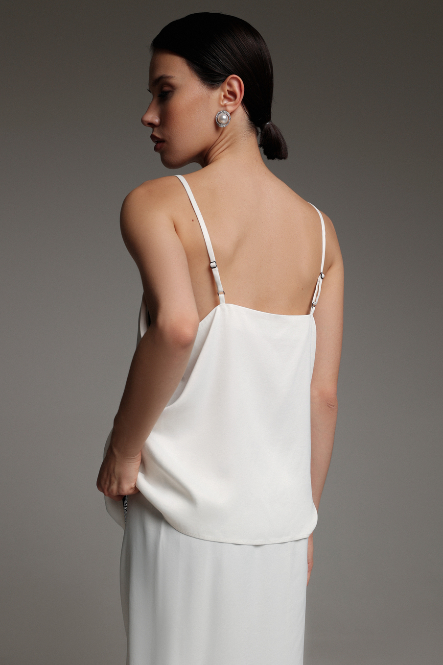 Топ с кружевом