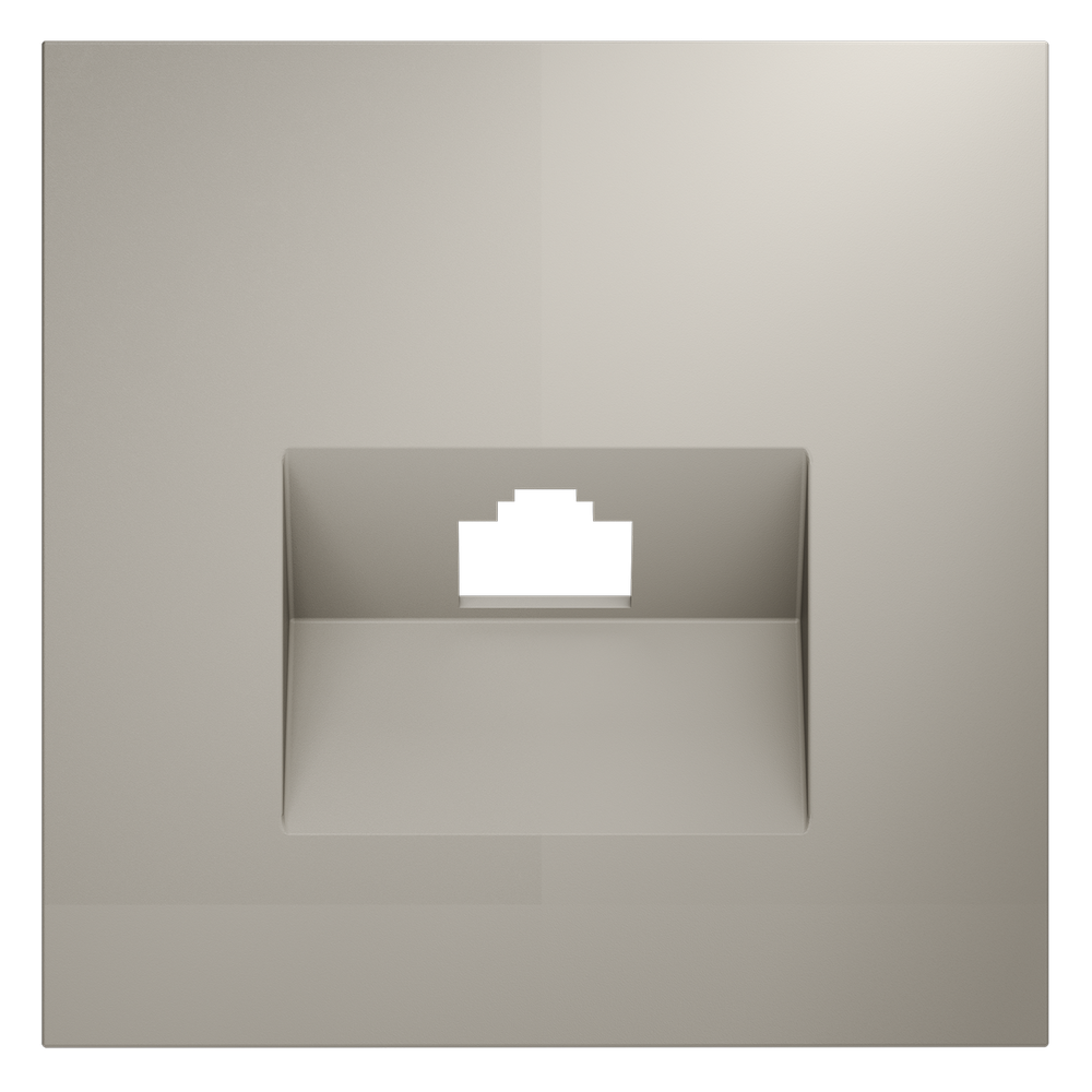 Накладка для розетки компьютерной RJ45 кат.6, S70 (кашемир)