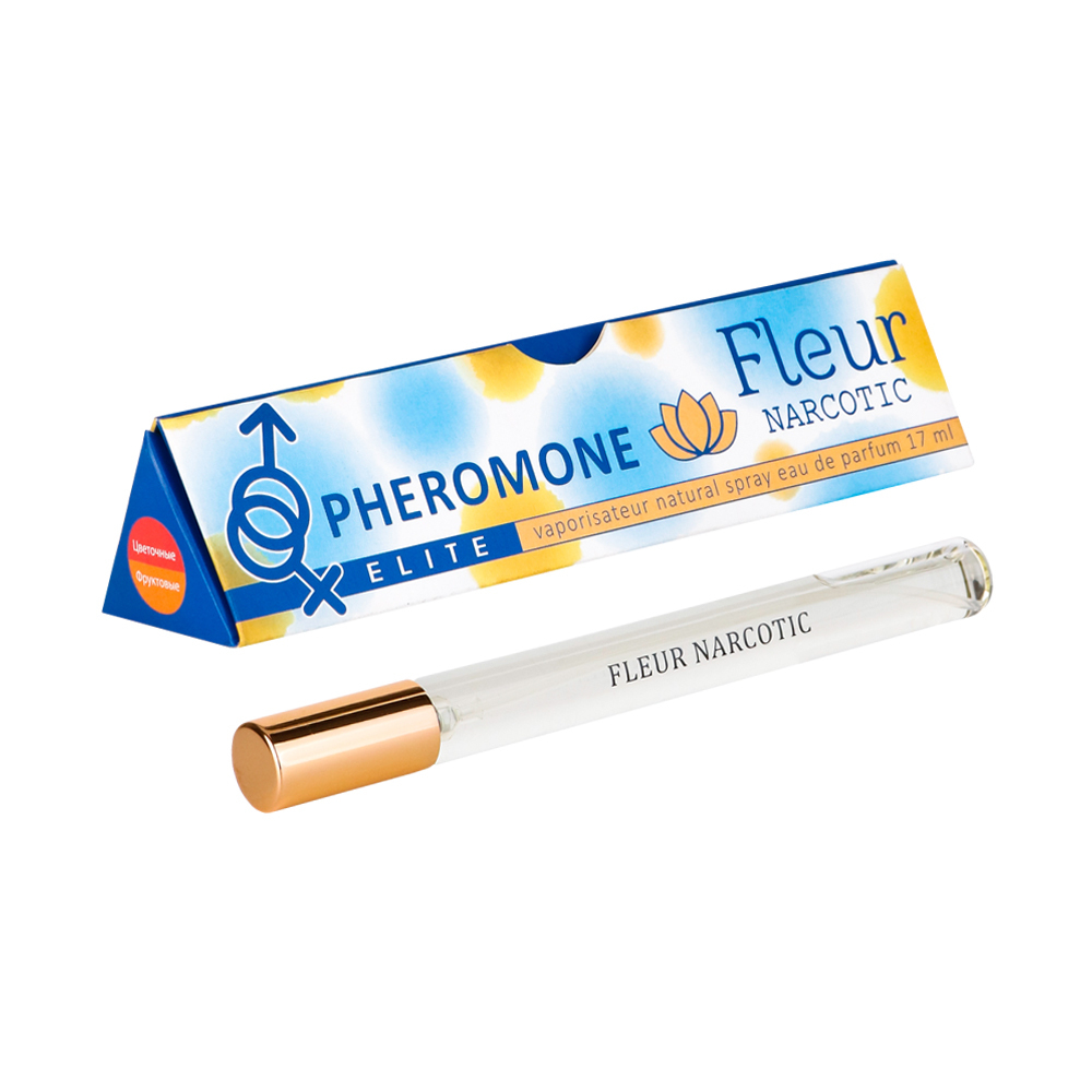 Вода парфюмерная с феромонами ELITE FLEUR NARCOTIC (ЭЛИТ ФЛЁР НАРКОТИК) - 17ml for women