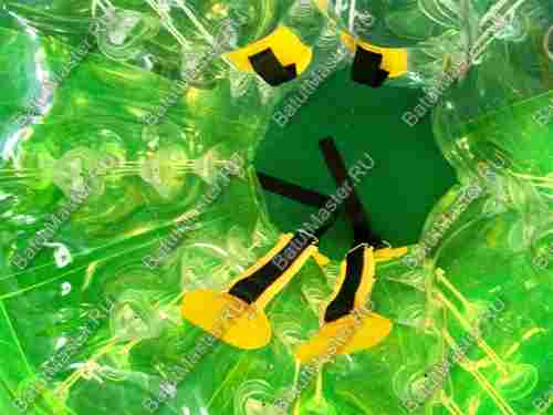 Бампербол «Желто-прозрачный» ПВХ, диаметр 1 м