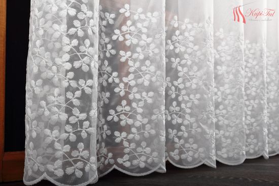 Тюль сетка Petite (тёплый белый)