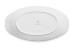 Блюдо овальное 23см Narumi Рошель белое