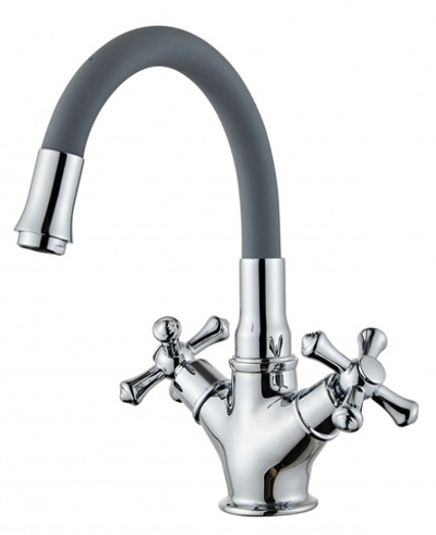 210113-H См-ль 2-руч. для рак. с гибким из. (СЕРЫЙ) ViEiR (10/1шт)