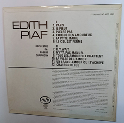 Edith Piaf Edith Piaf (Netherlands 1970)