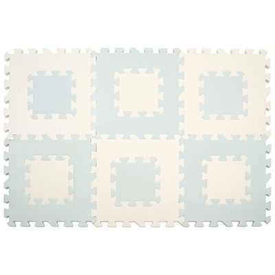 Коврик-пазл 12 Funkids Мозаика-12 без изображений толщина 15 мм (6 частей), серия NT толщина 15 мм Светло-серый61