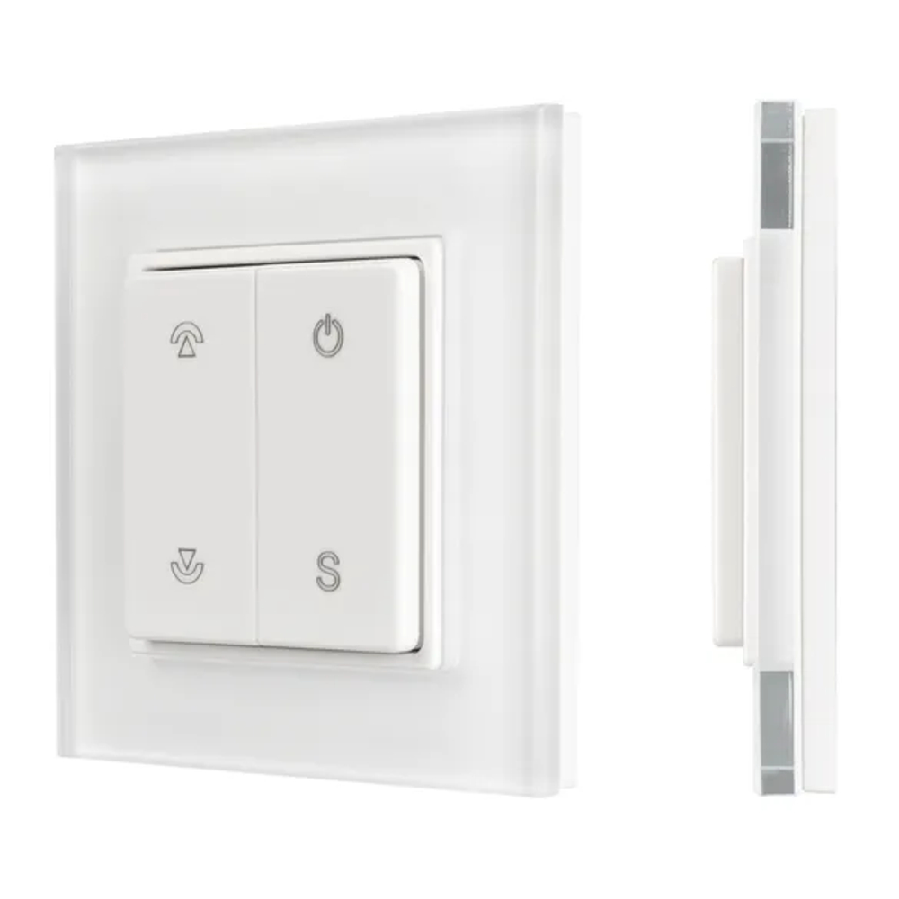 Панель SMART-P47-DIM-G-SUF (3V, 1 зона, Knob, 2.4G) (Arlight, Стекло) 032983