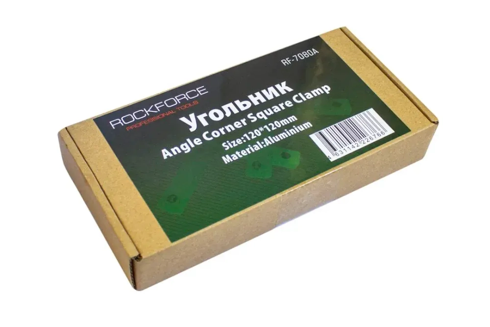 Угольник аллюминиевый 120х120мм RockForce##Rock FORCE RF-7080A