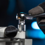 Набор торцевых головок, трещотка 120 зубьев, 1/4", CrV, 12 предметов Gross