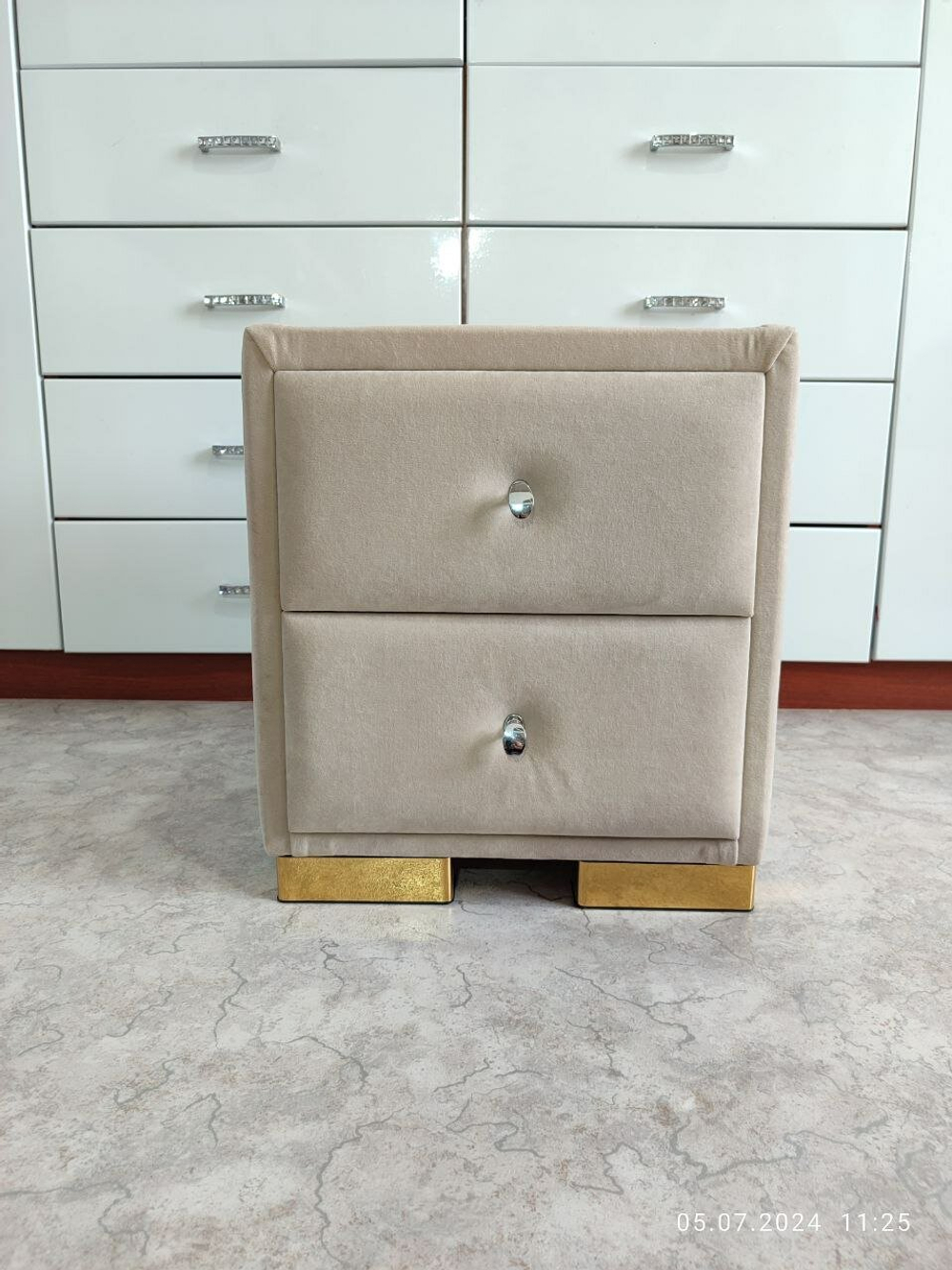 Ножки для мебели Пластиковые Золото