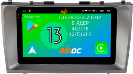 Магнитола для Toyota Camry 2006-2011 - Airoc 2K AU-1108 Android 13, TS20, 12/512Гб, SIM-слот