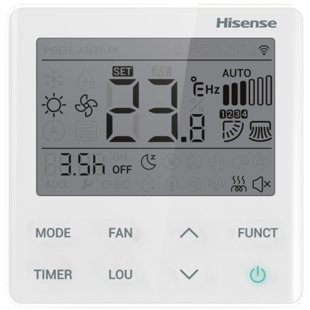 Сплит-система кондиционер канальный Hisense AUD-85UX4RPH8/AUW-85U6RZ8 на 230 м²