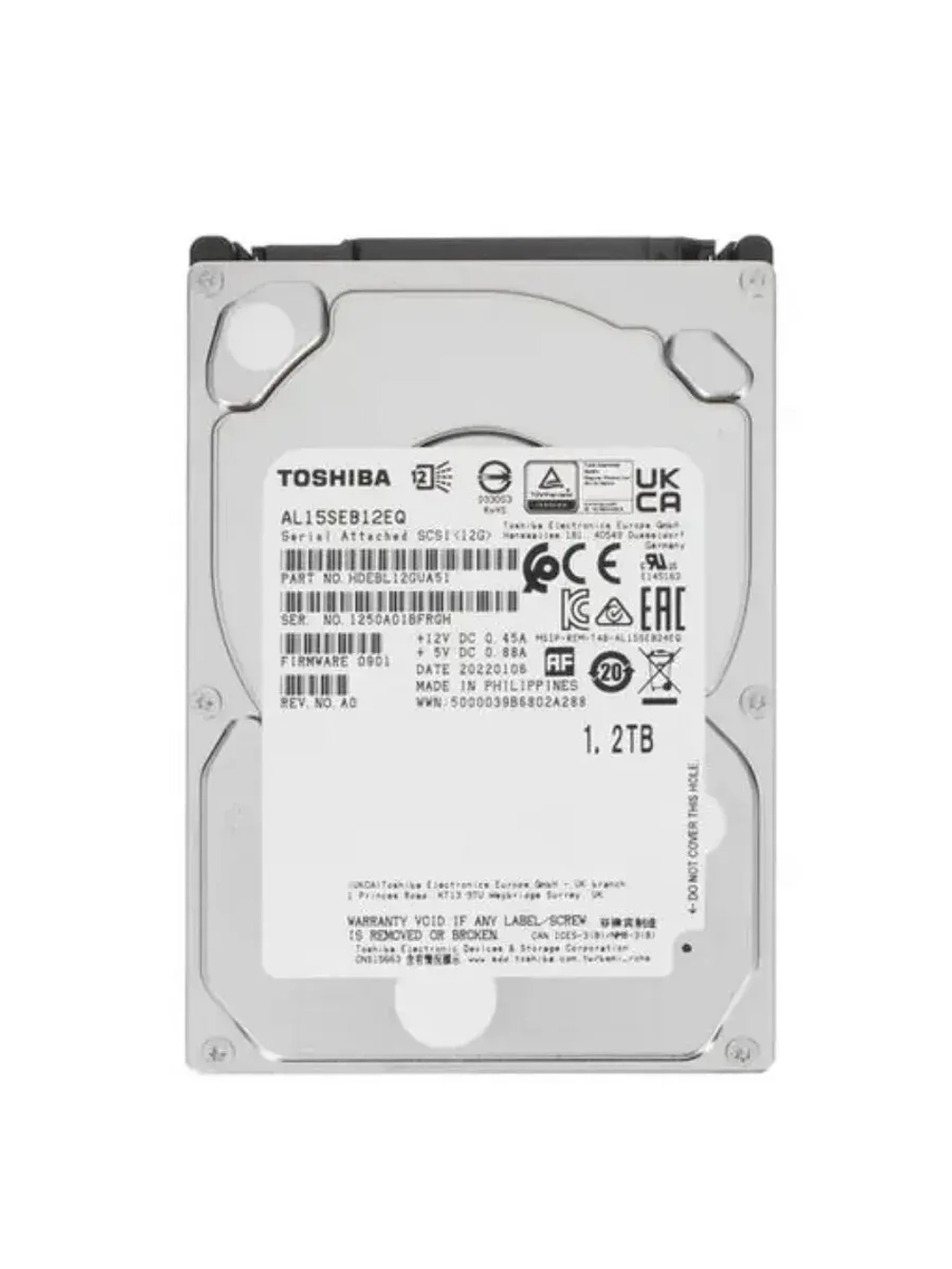 2.5" 1,2 ТБ Жетский диск SFF AL15SEB12EQ