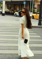 Платье "Four Seasons", белый