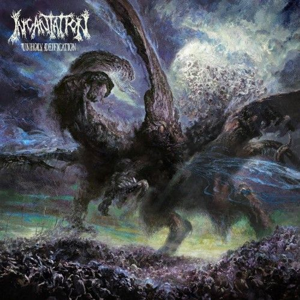 INCANTATION - Unholy Deification, музыкальный компакт диск, death metal, 2023