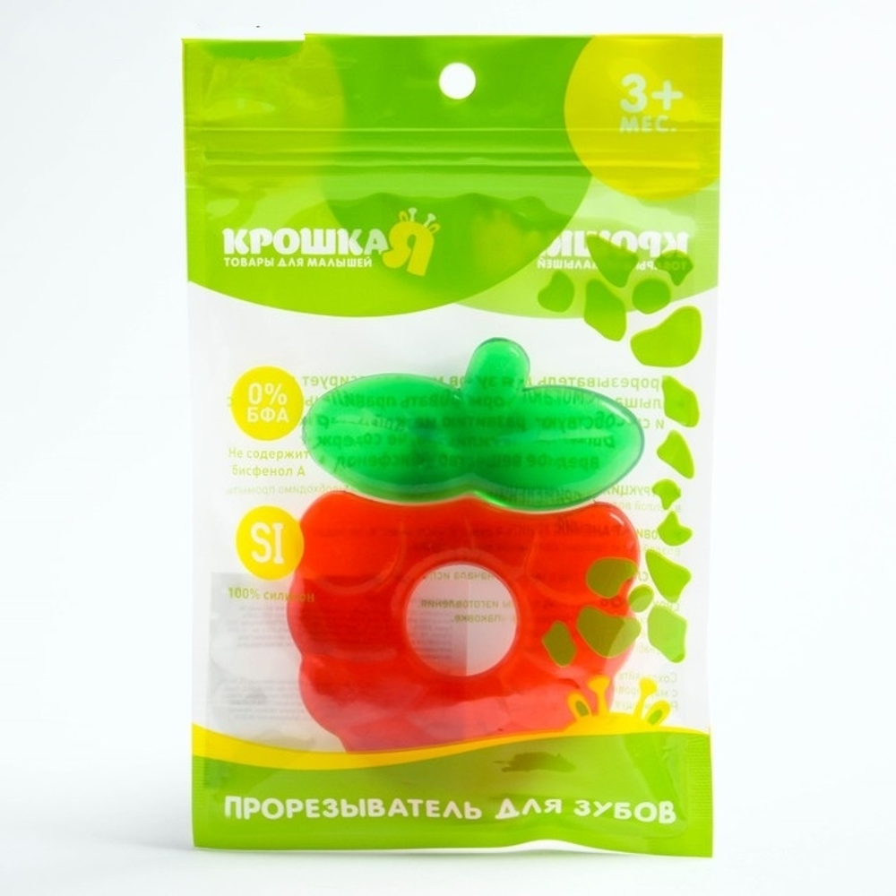 553297 Прорезыватель охлаждающий «Ежевика», цвет МИКС