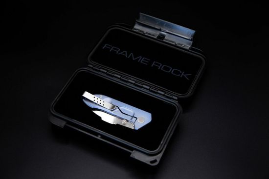 Нож Extrema Ratio Frame Rock  - сталь N690, рукоять синий титан