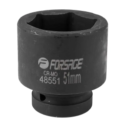 Головка ударная 1'', 51мм (6гр.) Forsage F-48551