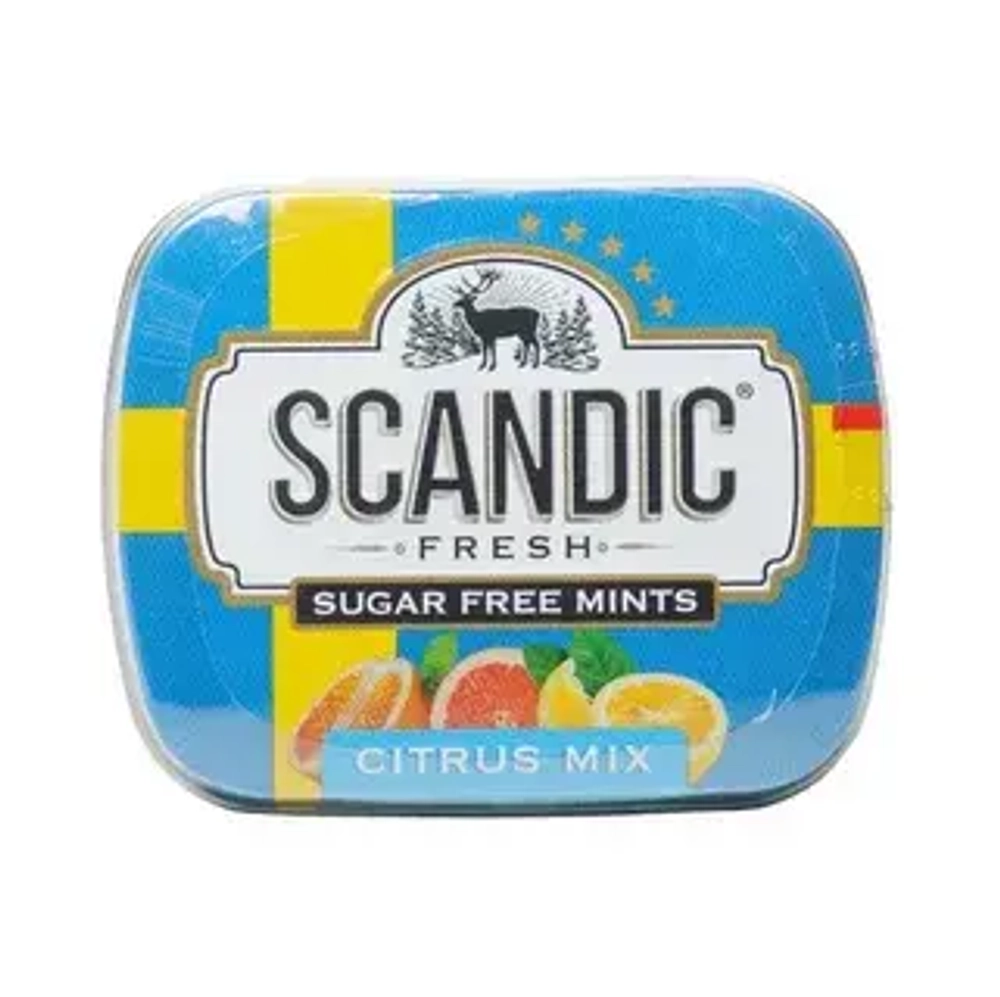 Конфеты Scandic Citrus Mix (Цитрусовый микс) 14гр
