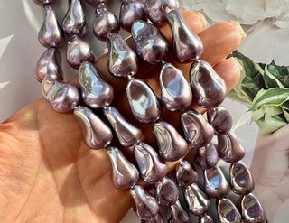 Жемчуг барочный 15х22мм, майорка lux (1шт)