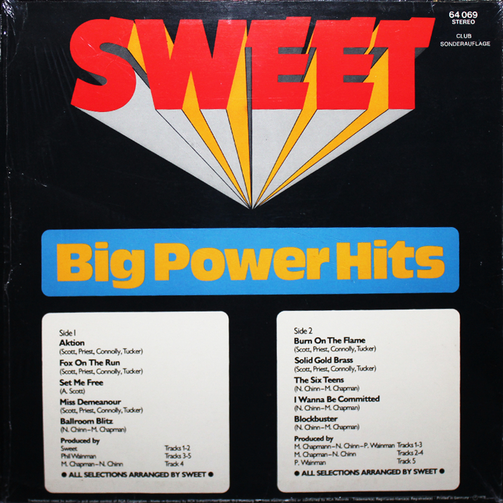Sweet / Big Power Hits (LP)