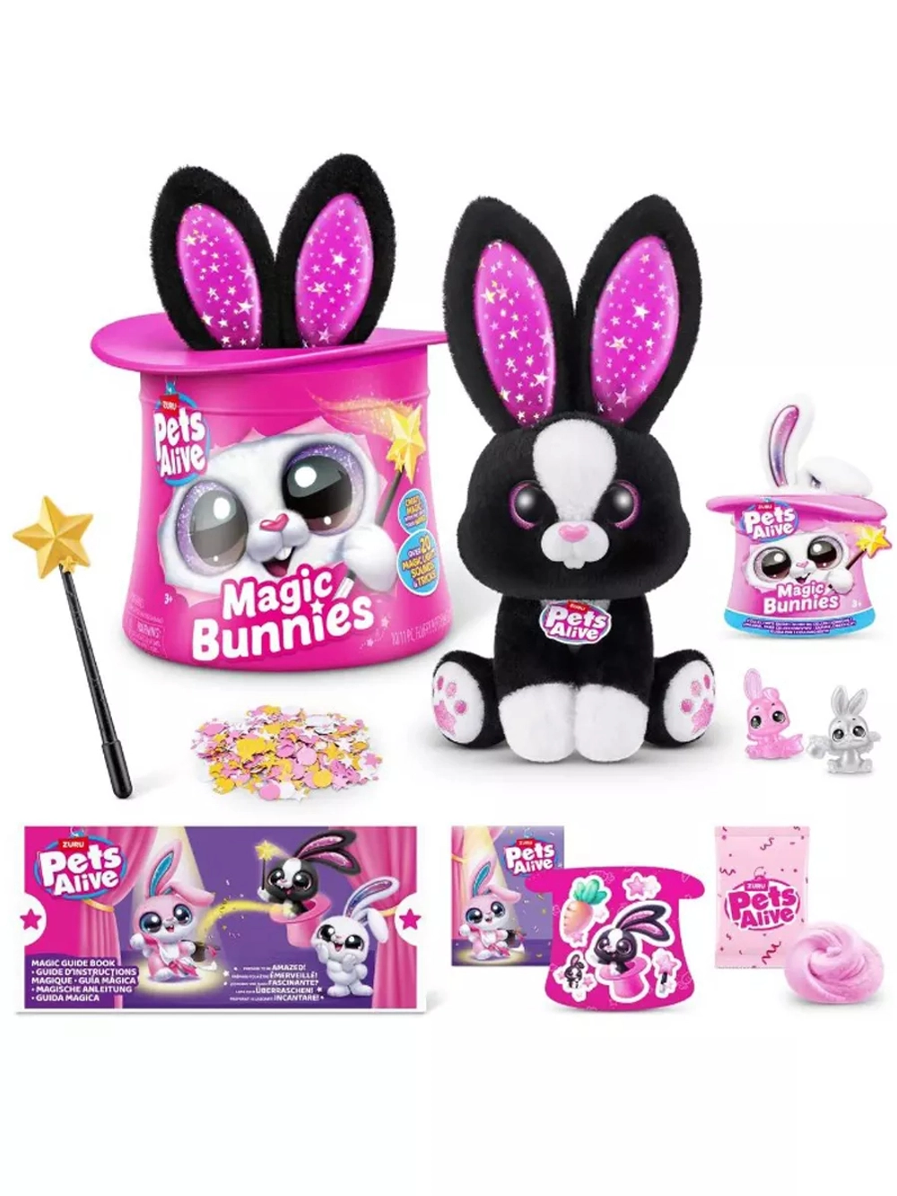 Мягкая игрушка Зуру Pets Alive Magic Bunny