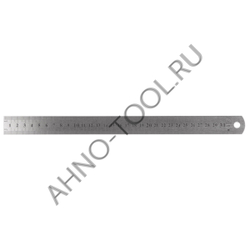 Линейка металлическая двусторонняя 300мм ГОСРЕЕСТР 89148-23 ТОЧИНТЕХ