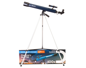 Телескоп Levenhuk Discovery Sky T50 с книгой Космос. Непустая пустота