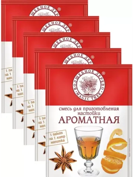 Смесь для приготовления настойки "Ароматная" 10г х 5 штук