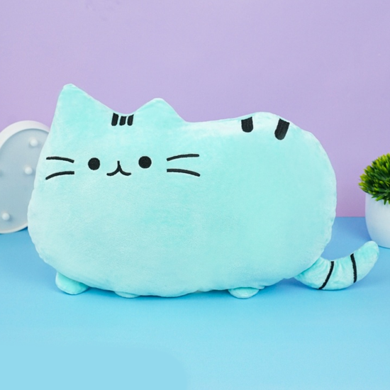 Мягкая игрушка Котооблако голубой, 25см