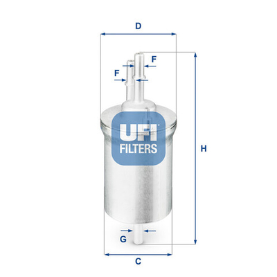 UFI - 3184000-UFI - Fuel Filter