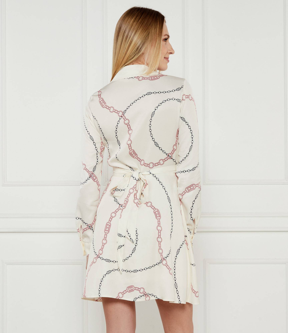 Платье с ремешком Tommy Hilfiger - экрю(WW0WW44664)