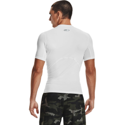 Мужское теннисное поло Under Armour Heatgear Comp T-Shirt Men - White, Black
